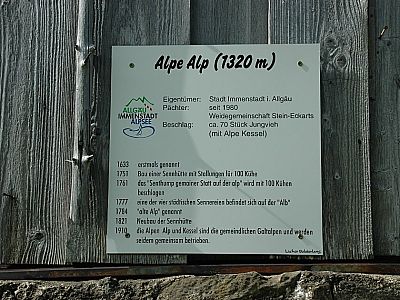 Infos zur Alpe Alp