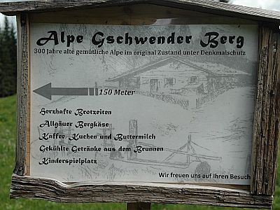 gehts weiter zur 300 Jahre alten...