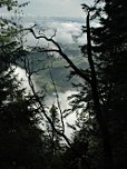 Eine Lücke in den Wolken