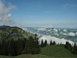 Blick am Gschwenderhorn vorbei Richtung nach Westen