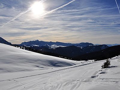 Blick zur Seiser Alm