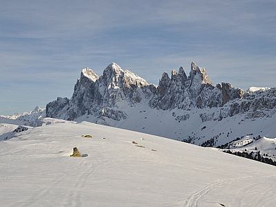 Furchetta (3025 m) Sas Rigais (3025 m) u. Große Fermeda (2873 m)