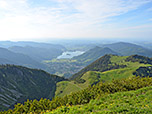 ...hinunter zum Schliersee...