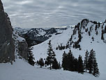 Rückblick, rechts hinten zeigen sich Risserkogel und Blankenstein