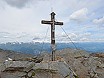Das Gipfelkreuz der Jakobsspitze