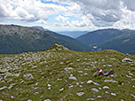 ...wandern wir zügig bergab