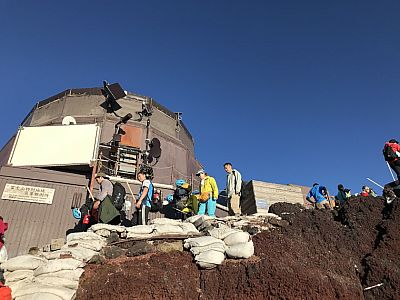 Die alte Wetterstation