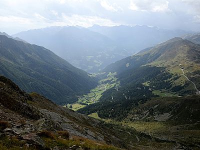 Das Passeiertal vom Gipfelgrat