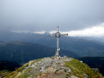 Das Gipfelkreuz der Jaufenspitze