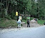 Der Wanderweg beginnt