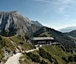 Zurück zur Bergstation der Jennerbahn