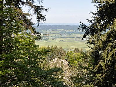 Blick zurück auf den Kienstein