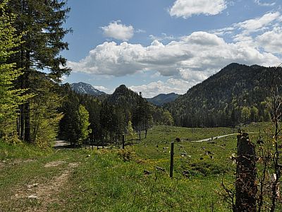 Wir halten uns Richtung Kotalm und...