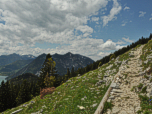 Blick nach Westen zum Herzogstand