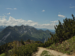 Auch der Heimgarten lugt nun hinter dem Herzogstand hervor
