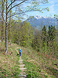 Dann verlassen wir den Weg Richtung Unterjoch und Goisern