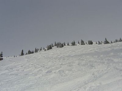 ...zerfahrene Hänge