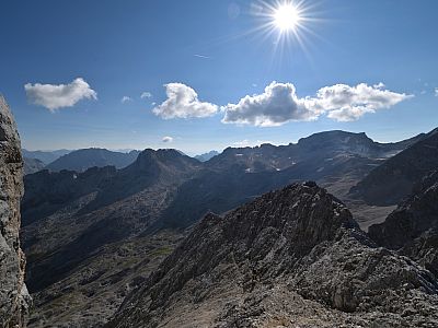 Der Blick ins Zugspitzplatt