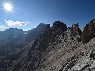 ... und einem Blick zurück zum Verschnaufen ... 