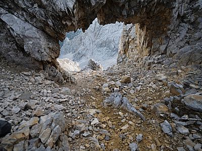 Ein Fenster in die Tiefe