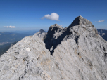 Die Innere Höllentalspitze rückt näher...