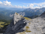 Der Bernadeinkopf vom Nordwandsteig