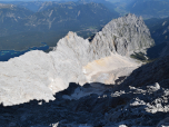 Tief unter uns der Höllentalferner