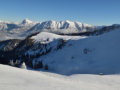 Guffert und Unnutz hinter der Lämpereralm