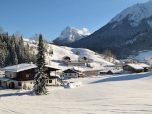 Der Blick zum Guffert wird uns auf dieser Tour begleiten