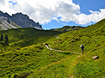 Nach der Adolf-Pichler-Hütte...