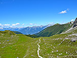 Blick zurück zum Karwendel