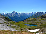 Blick vom Seejöchl zum Habicht...