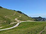 Blick zurück zum Sultensattel