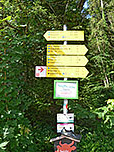 ...in Richtung Hochplatte und Kampenwand ein