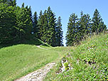 Später erreichen wir den Sattel zwischen Friedenrath und Haberspitz