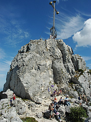 ...und man hat den Gipfel...