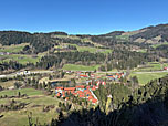 Blick auf Grenzhub