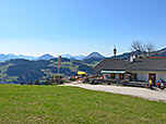 ...und erreichen die Wildbichler Alm