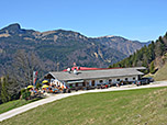 Blick zurück zur Wildbichler Alm