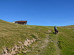 An einer Hütte...