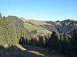 Blick zurück zum Wandberg...