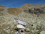 ...ist bei nahe der Hütte bestens ausgeschildert