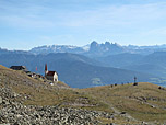 Noch ein Blick zurück zur Kirche