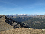 Blick zu den Stubaier Alpen