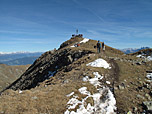 Endspurt zum Gipfel der Kassianspitze