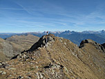 Der Weiterweg über den Grat Richtung Ritzlarspitze