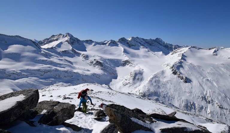 Keeskogel (3291 m) als Skitour von der Kürsinger Hütte