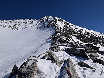 Anfangs noch flach, ...