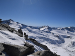 Verschnaufpausen nutzen wir um die herrliche Landschaft zu bewundern