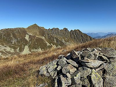 Auch das Kellerjoch zeigt sich am Kuhmesser in seiner ganzen Pracht
